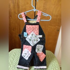 Denim overall 9 months